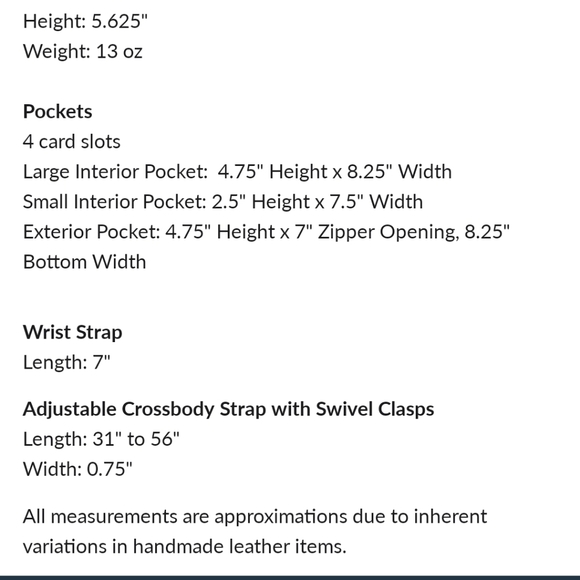 Portland Leather Goods Envelope Convertible Crossbody Cucumber - Picture 5 of 15